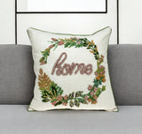 18" Beige Cotton Throw Pillow - Homeroots - Flyclothing LLC