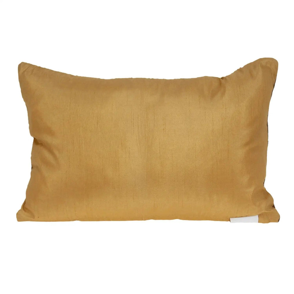 14" X 20" Beige Cotton Throw Pillow - Homeroots - Flyclothing LLC