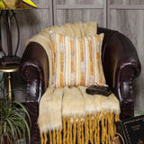 18" Beige Cotton Throw Pillow - Homeroots - Flyclothing LLC