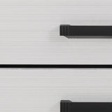 25" White Two Drawer Nightstand - Homeroots - Flyclothing LLC