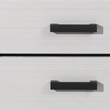 25" White Two Drawer Nightstand - Homeroots - Flyclothing LLC