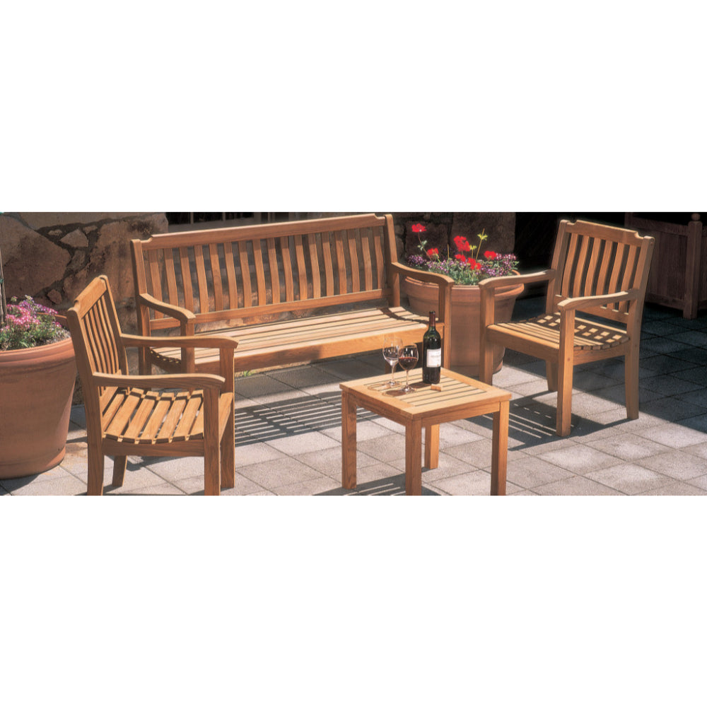 18" Brown Solid Wood Square End Table - Homeroots - Flyclothing LLC