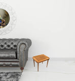 18" Brown Solid Wood Rectangular End Table - Homeroots - Flyclothing LLC