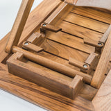 18" Brown Solid Wood Rectangular End Table - Homeroots - Flyclothing LLC