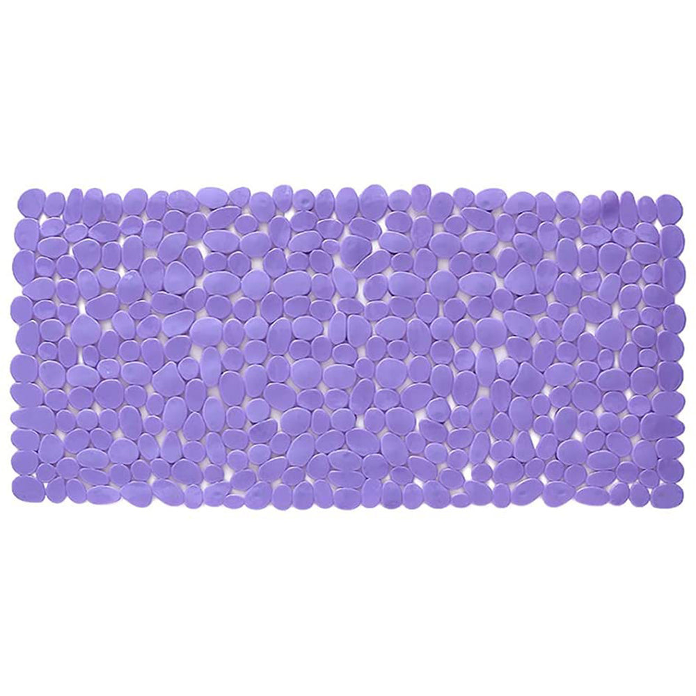 35" Purple Spa Pebbles Non Slip Bathtub Mat - Homeroots - Flyclothing LLC