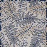 9' X 12' Ivory And Navy Floral Non Skid Indoor Outdoor Area Rug - Homeroots - Flyclothing LLC