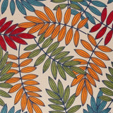 9' X 12' Beige Green And Orange Floral Non Skid Indoor Outdoor Area Rug - Homeroots - Flyclothing LLC