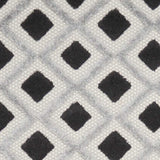 2' X 10' Black And White Gingham Non Skid Indoor Outdoor Runner Rug - Homeroots - Flyclothing LLC