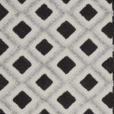 3' X 4' Black And White Gingham Non Skid Indoor Outdoor Area Rug - Homeroots - Flyclothing LLC