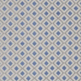9' X 12' Blue And Grey Gingham Non Skid Indoor Outdoor Area Rug - Homeroots - Flyclothing LLC