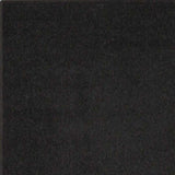 10' Black Non Skid Indoor Outdoor Runner Rug - Homeroots - Flyclothing LLC