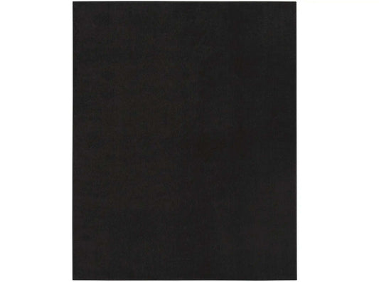 4' X 6' Black Stain Resistant Indoor Outdoor Area Rug - Homeroots - Flyclothing LLC
