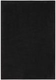 6' X 9' Black Stain Resistant Indoor Outdoor Area Rug - Homeroots - Flyclothing LLC