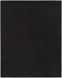 7' X 10' Black Stain Resistant Indoor Outdoor Area Rug - Homeroots - Flyclothing LLC