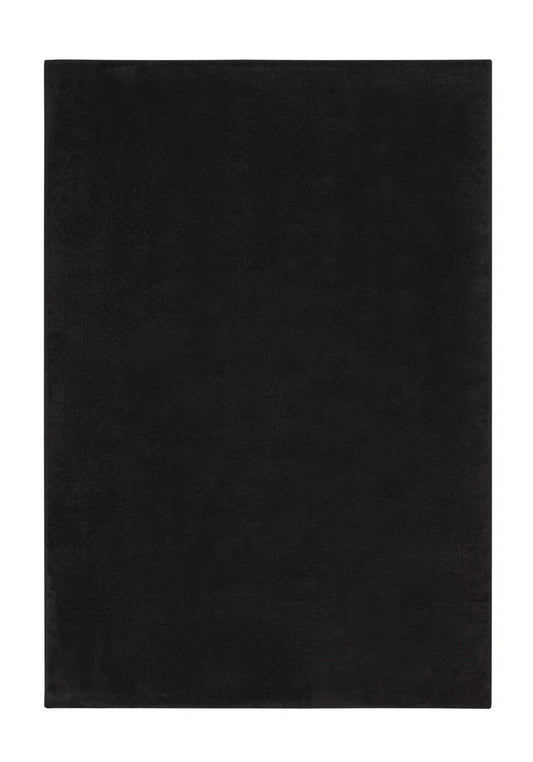 7' X 10' Black Stain Resistant Indoor Outdoor Area Rug - Homeroots - Flyclothing LLC
