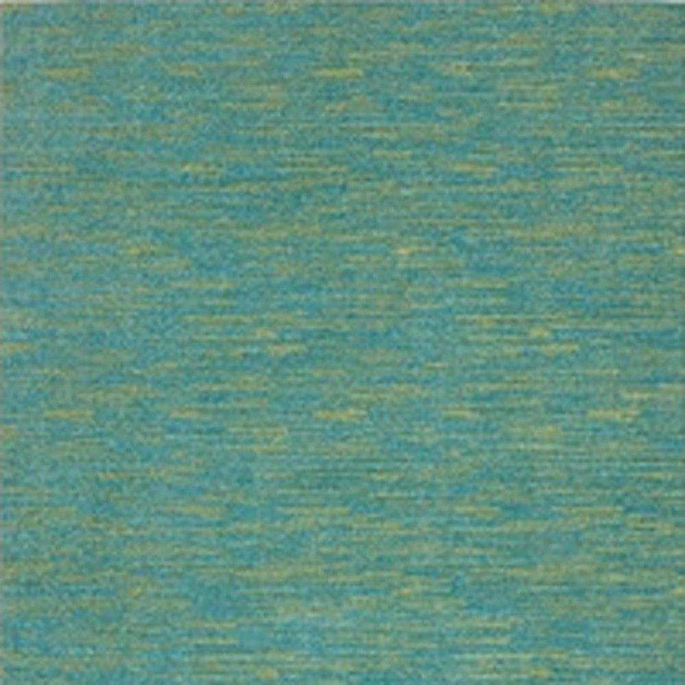 4' X 6' Blue And Green Striped Non Skid Indoor Outdoor Area Rug - Homeroots - Flyclothing LLC