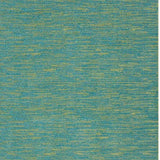 9' X 12' Blue And Green Striped Non Skid Indoor Outdoor Area Rug - Homeroots - Flyclothing LLC