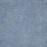 8' X 10' Blue And Grey Striped Non Skid Indoor Outdoor Area Rug - Homeroots - Flyclothing LLC