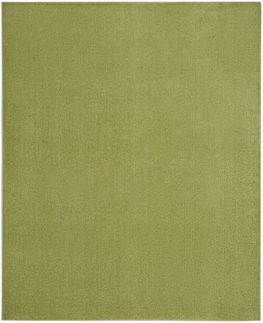 10' X 14' Green Non Skid Indoor Outdoor Area Rug - Homeroots - Flyclothing LLC