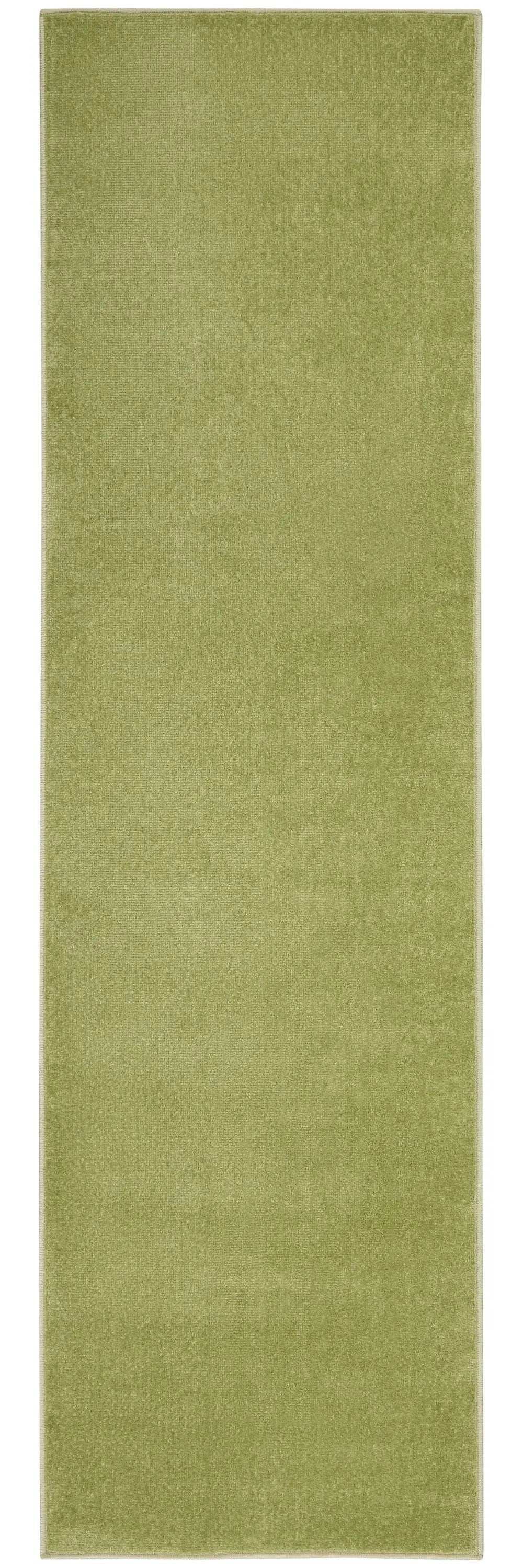 2' X 6' Green Non Skid Indoor Outdoor Runner Rug - Homeroots - Flyclothing LLC