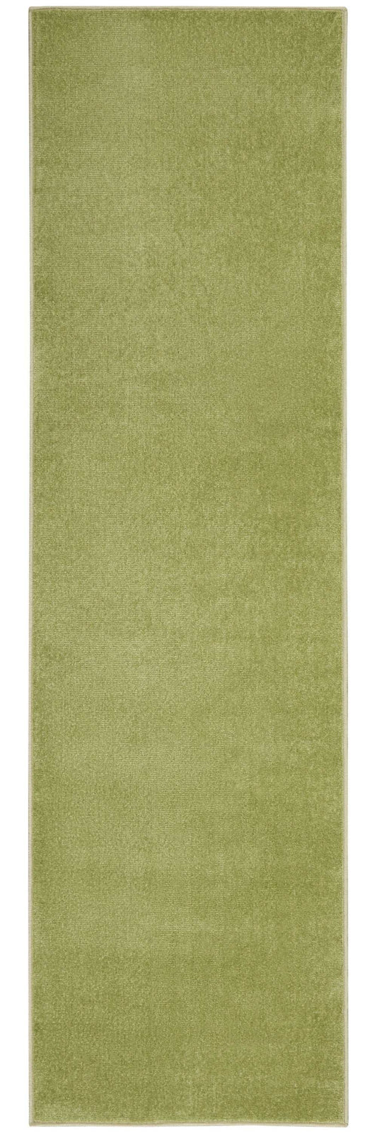 2' X 8' Green Non Skid Indoor Outdoor Runner Rug - Homeroots - Flyclothing LLC