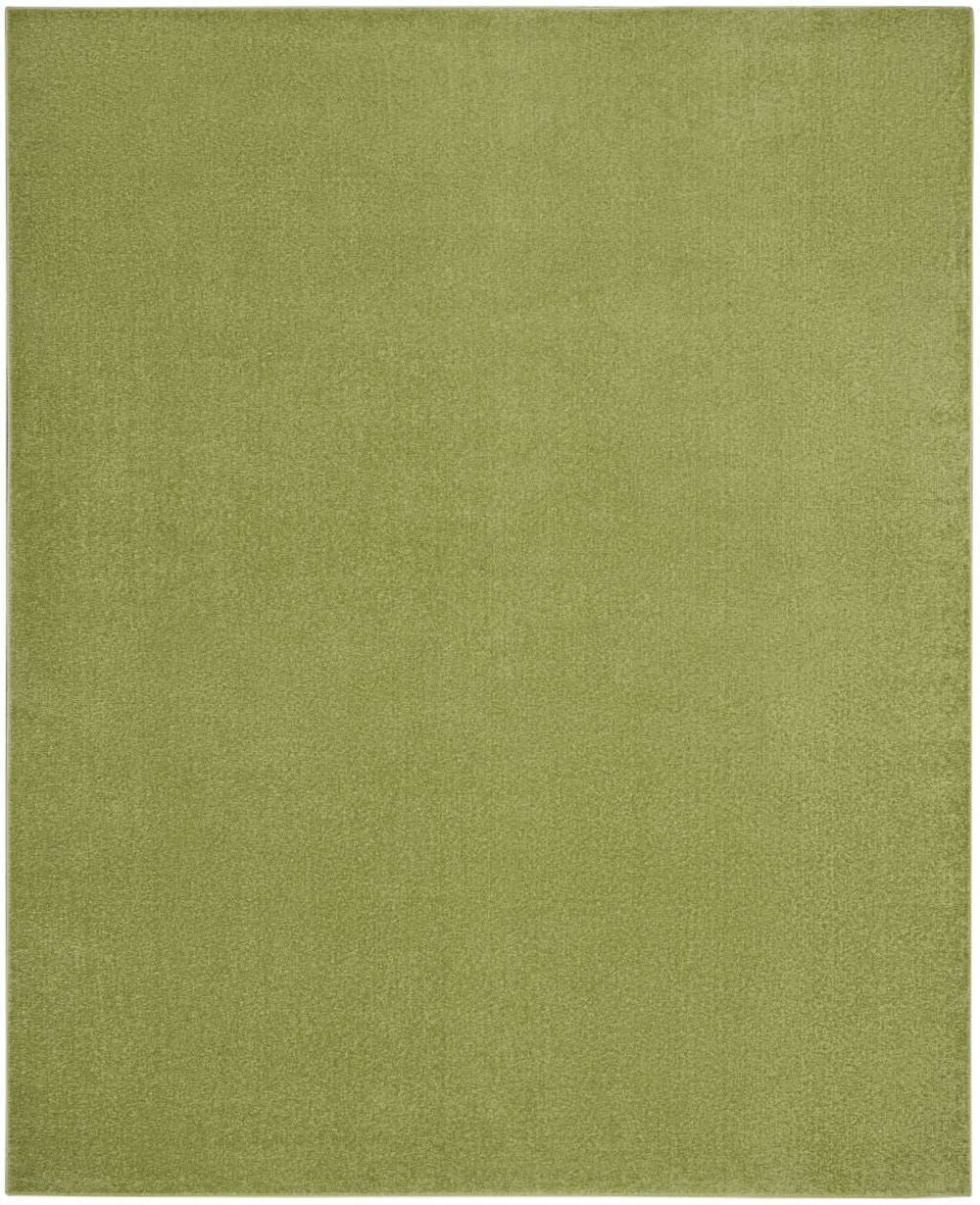 7' X 10' Green Non Skid Indoor Outdoor Area Rug - Homeroots - Flyclothing LLC