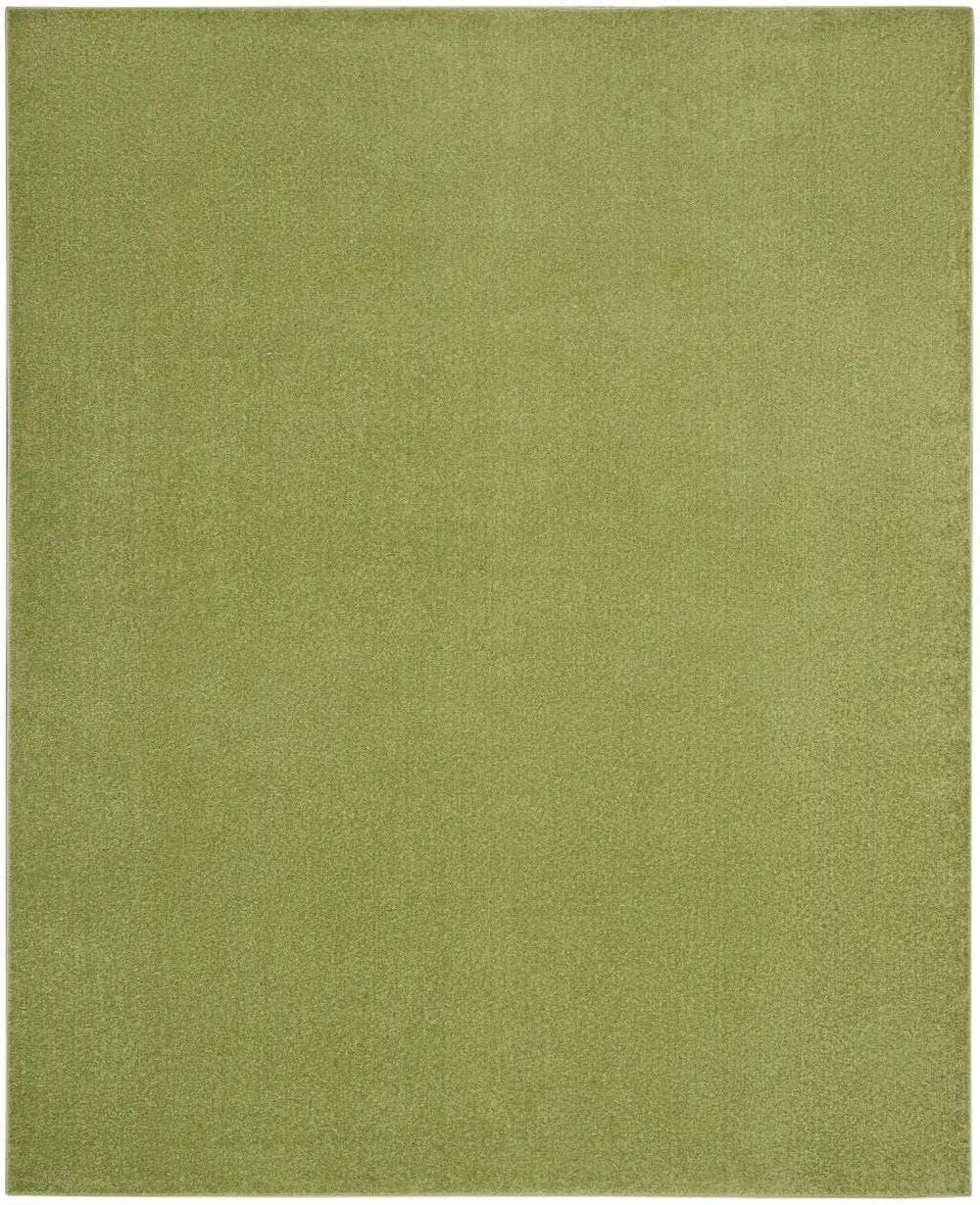 9' X 12' Green Non Skid Indoor Outdoor Area Rug - Homeroots - Flyclothing LLC