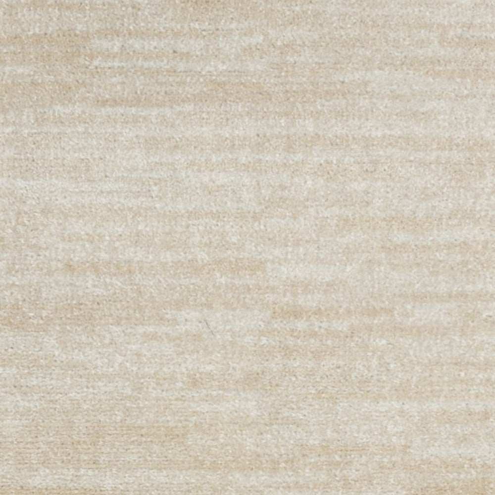 2' X 10' Ivory And Beige Non Skid Indoor Outdoor Runner Rug - Homeroots - Flyclothing LLC