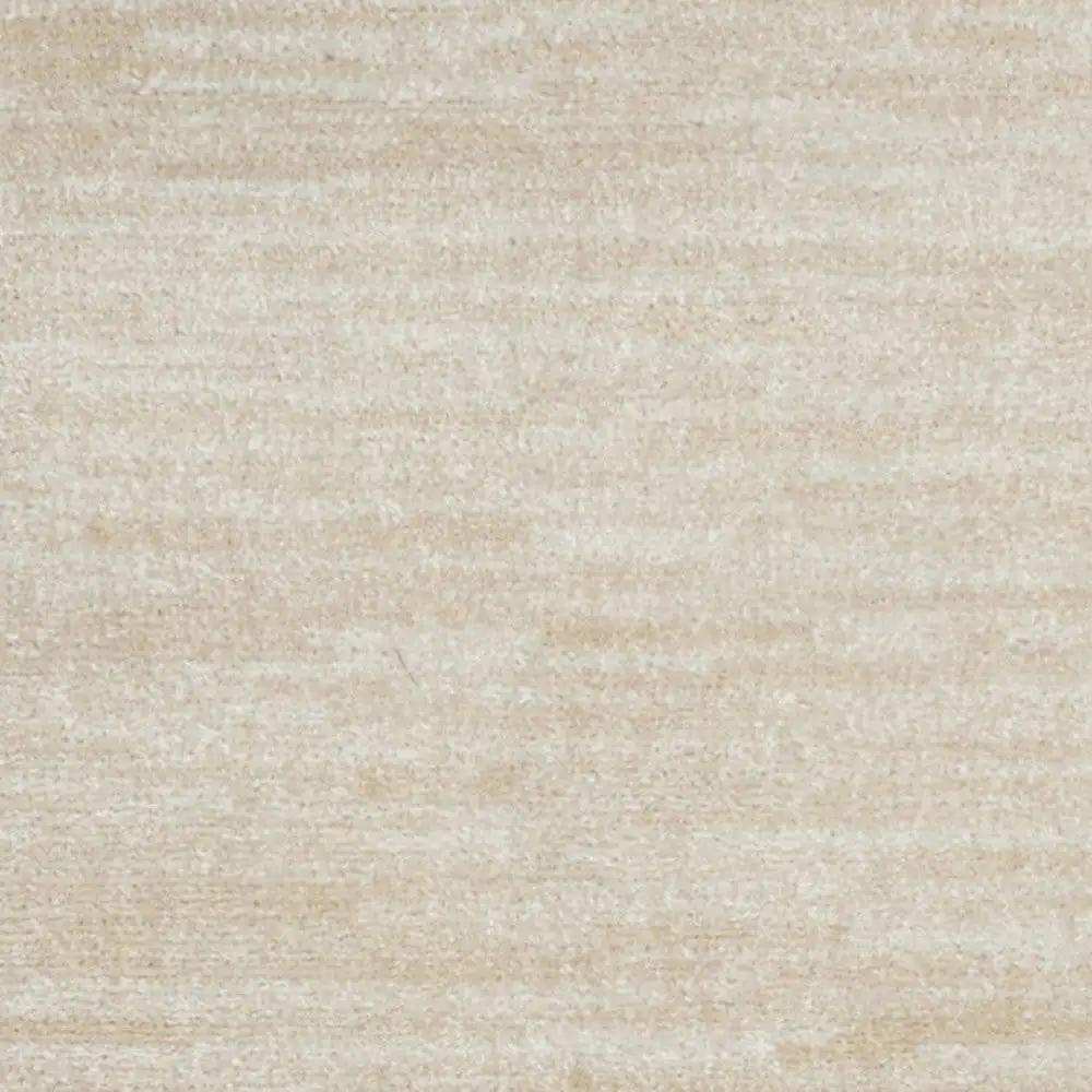 2' X 8' Ivory And Beige Non Skid Indoor Outdoor Runner Rug - Homeroots - Flyclothing LLC