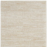 2' X 8' Ivory And Beige Non Skid Indoor Outdoor Runner Rug - Homeroots - Flyclothing LLC