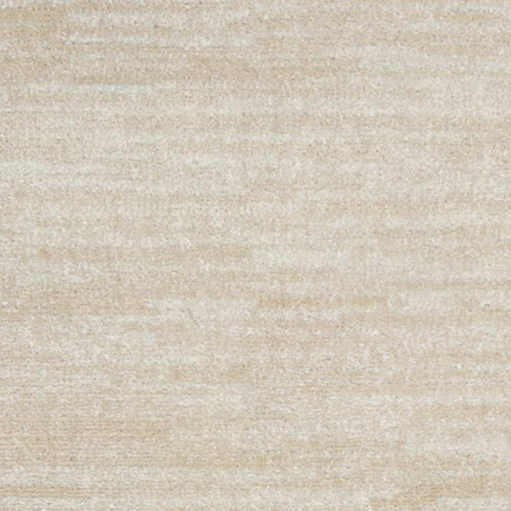 2' X 8' Ivory And Beige Non Skid Indoor Outdoor Runner Rug - Homeroots - Flyclothing LLC