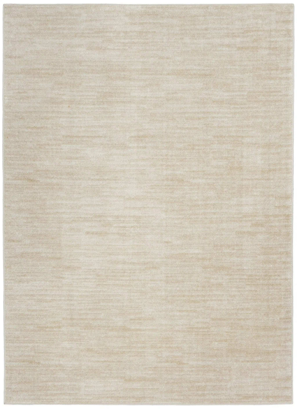5' X 7' Ivory And Beige Non Skid Indoor Outdoor Area Rug - Homeroots - Flyclothing LLC