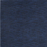 10' X 14' Midnight Blue Stain Resistant Indoor Outdoor Area Rug - Homeroots - Flyclothing LLC