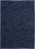 4' X 6' Midnight Blue Stain Resistant Indoor Outdoor Area Rug - Homeroots - Flyclothing LLC