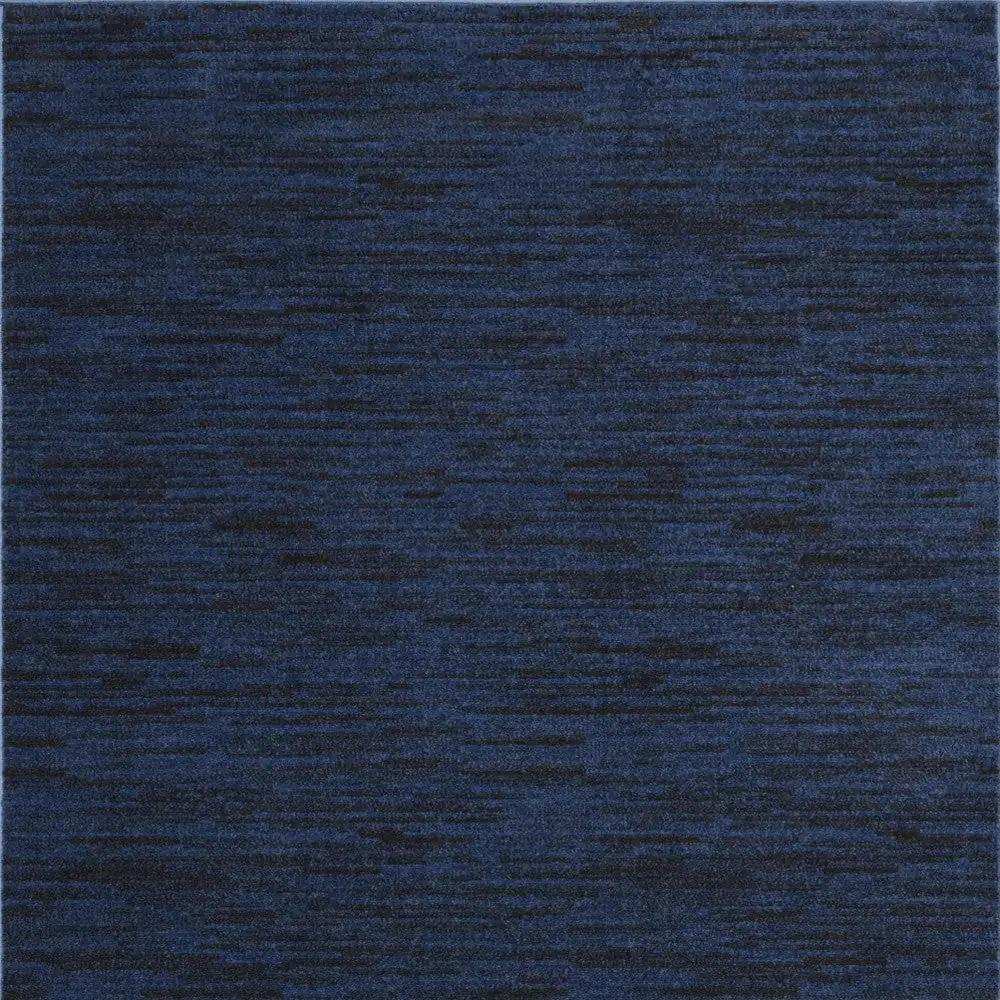 6' X 9' Midnight Blue Indoor Outdoor Area Rug - Homeroots - Flyclothing LLC