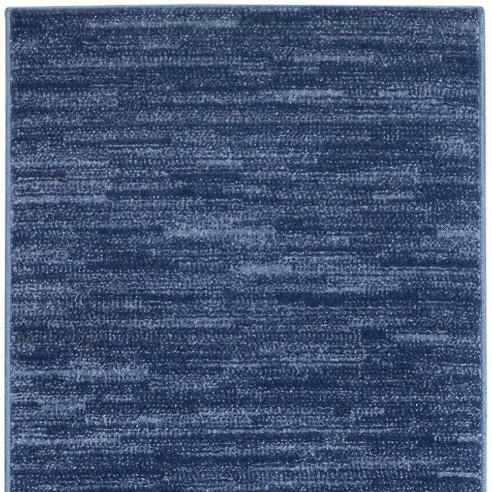 6' Blue Non Skid Indoor Outdoor Runner Rug - Homeroots - Flyclothing LLC