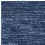 10' Blue Non Skid Indoor Outdoor Runner Rug - Homeroots - Flyclothing LLC