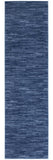 8' Blue Non Skid Indoor Outdoor Runner Rug - Homeroots - Flyclothing LLC