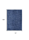 6' X 9' Blue Indoor Outdoor Area Rug - Homeroots - Flyclothing LLC