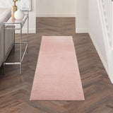 2' X 10' Pink Non Skid Indoor Outdoor Runner Rug - Homeroots - Flyclothing LLC