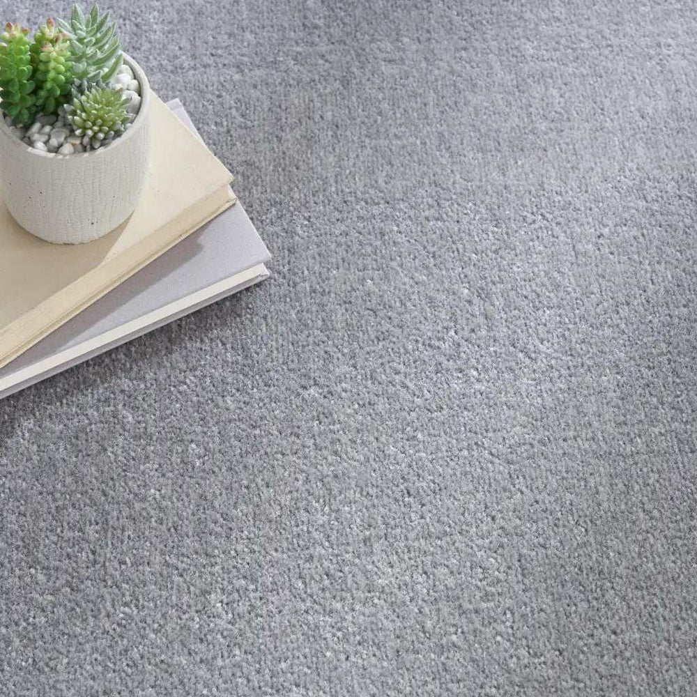 10' X 14' Silver Grey Non Skid Indoor Outdoor Area Rug - Homeroots - Flyclothing LLC