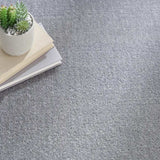 10' X 14' Silver Grey Non Skid Indoor Outdoor Area Rug - Homeroots - Flyclothing LLC