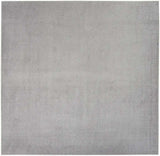 9' X 9' Silver Grey Square Non Skid Indoor Outdoor Area Rug - Homeroots - Flyclothing LLC