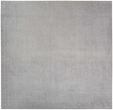 9' X 9' Silver Grey Square Non Skid Indoor Outdoor Area Rug - Homeroots - Flyclothing LLC