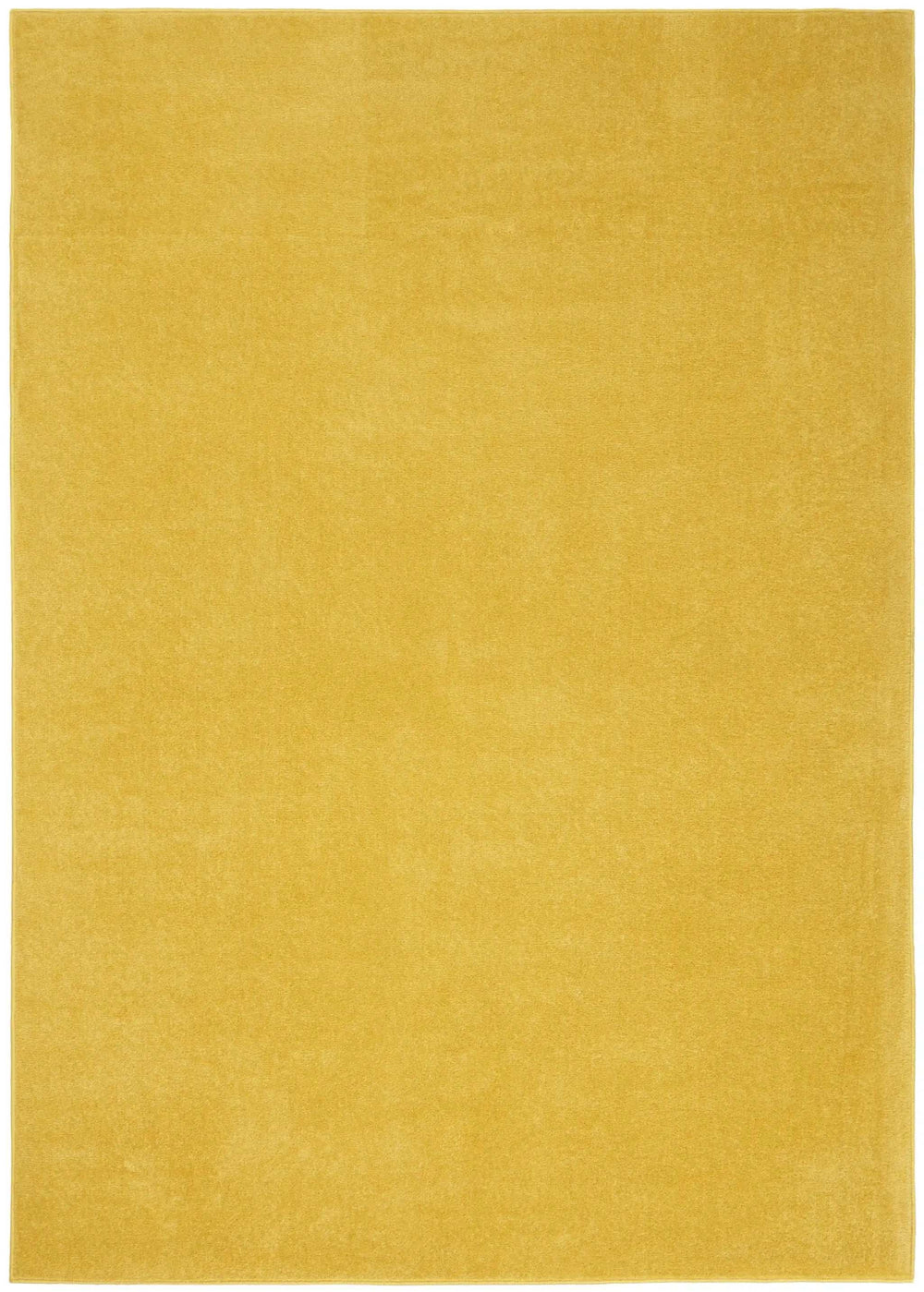 4' X 6' Yellow Non Skid Indoor Outdoor Area Rug - Homeroots - Flyclothing LLC