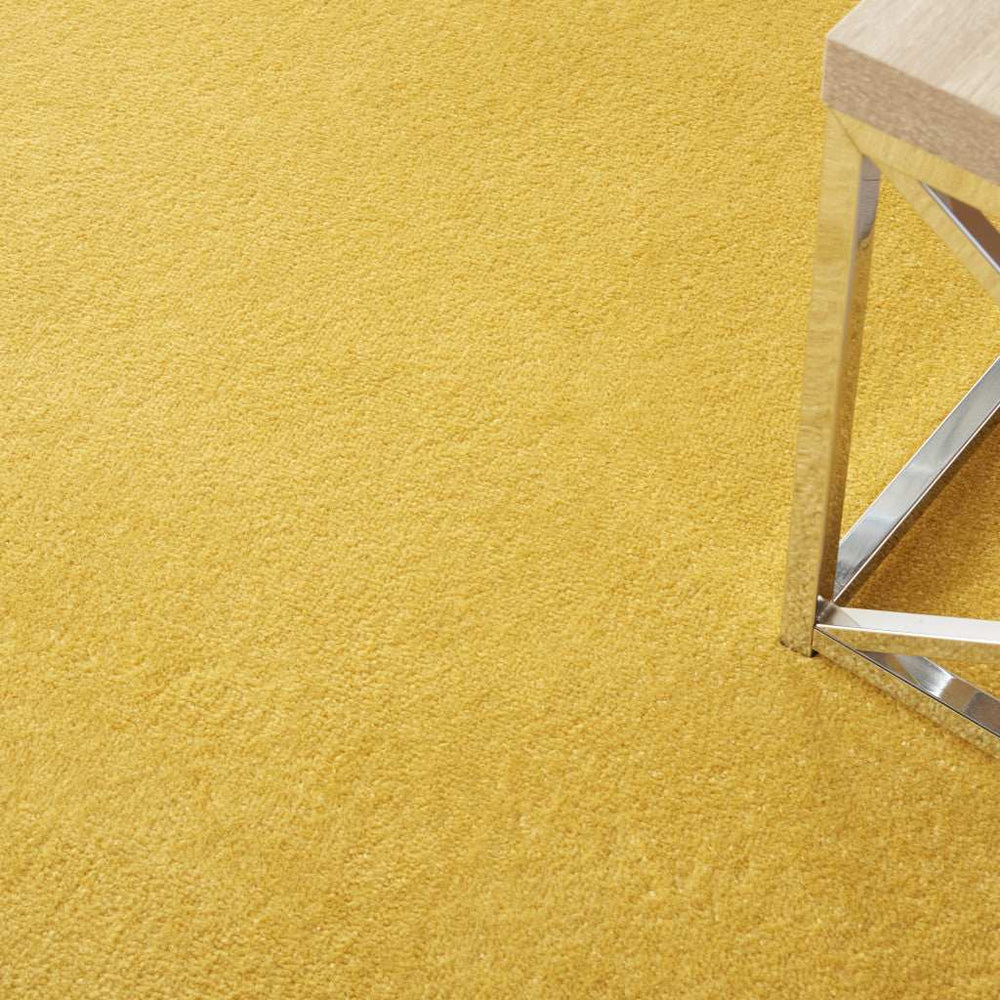 4' X 6' Yellow Non Skid Indoor Outdoor Area Rug - Homeroots - Flyclothing LLC