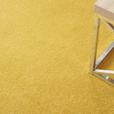 4' X 6' Yellow Non Skid Indoor Outdoor Area Rug - Homeroots - Flyclothing LLC