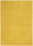 5' X 7' Yellow Non Skid Indoor Outdoor Area Rug - Homeroots - Flyclothing LLC