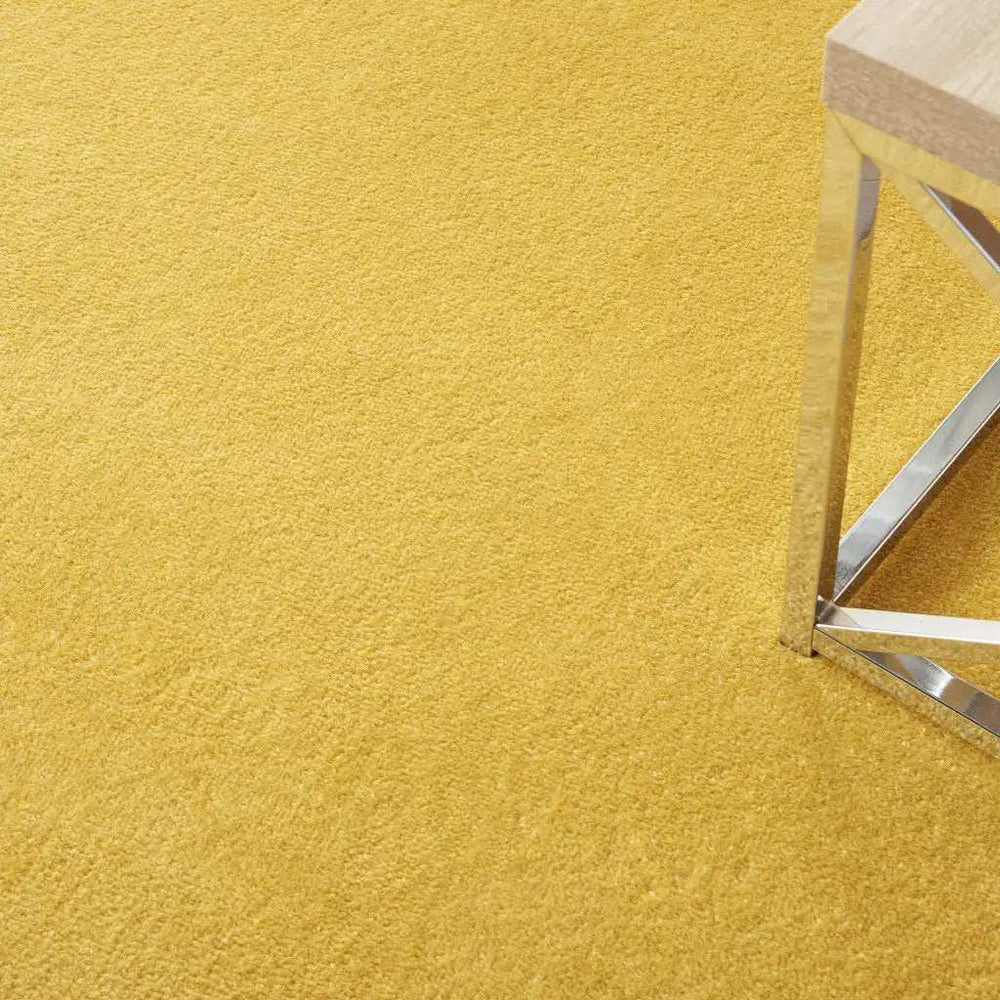 5' X 7' Yellow Non Skid Indoor Outdoor Area Rug - Homeroots - Flyclothing LLC