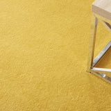 5' X 7' Yellow Non Skid Indoor Outdoor Area Rug - Homeroots - Flyclothing LLC